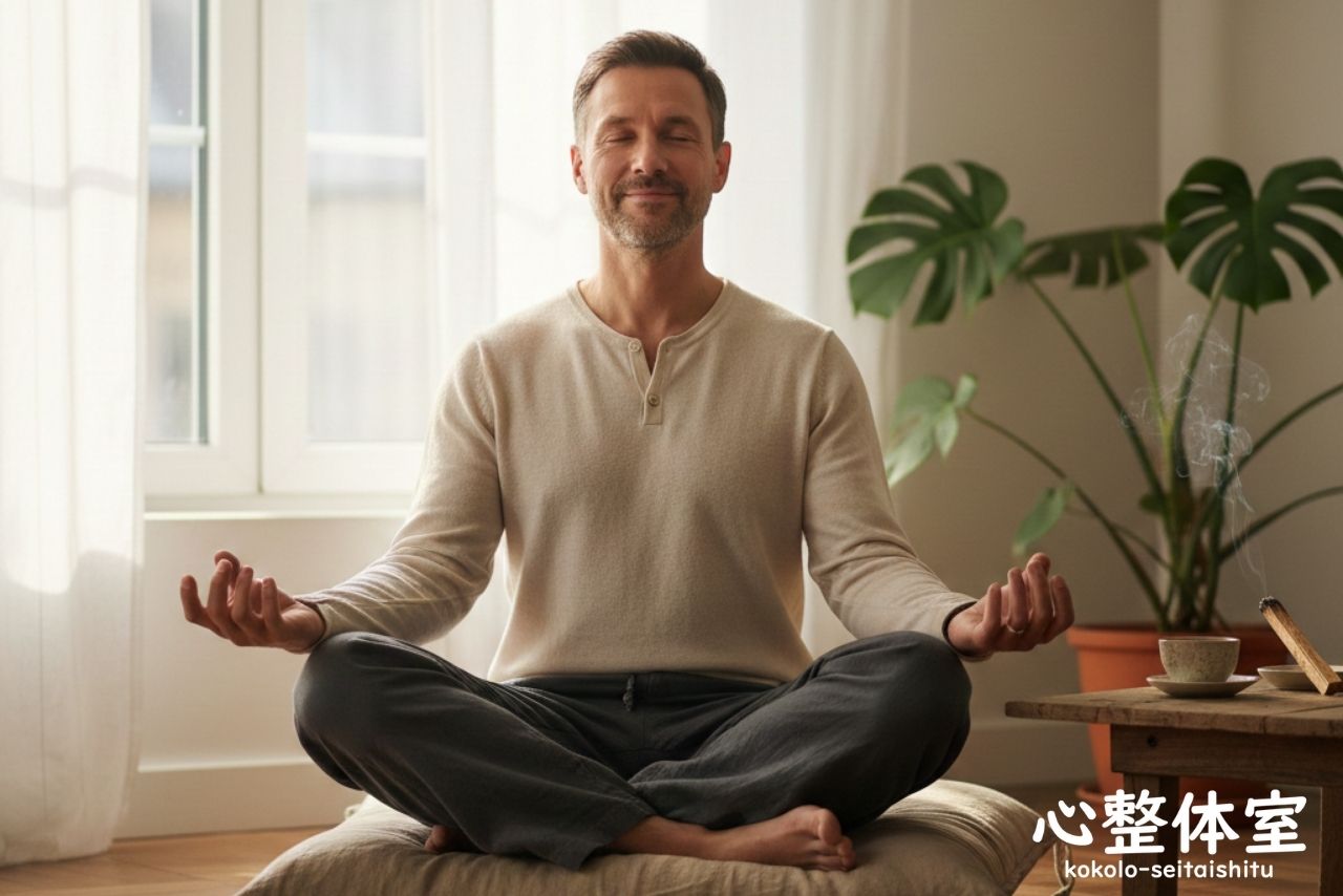 息を吐く時はリラックスモードに