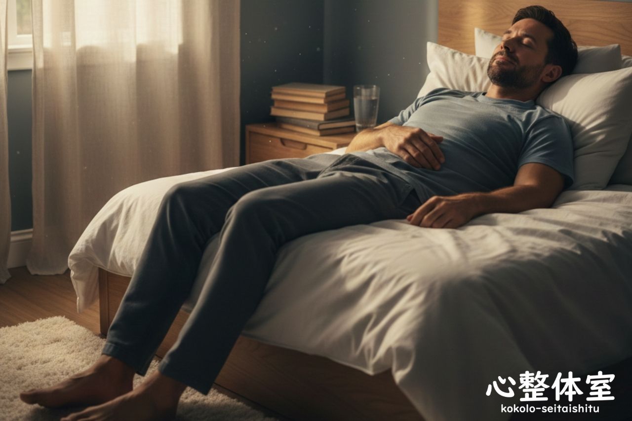 腹筋を使って息を吐く